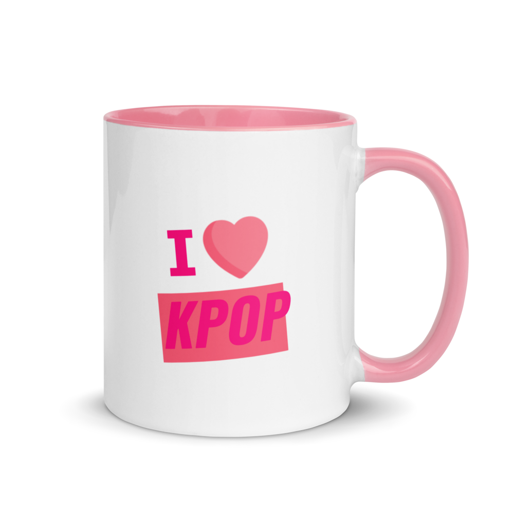 Mug personnalisé I love K-POP
